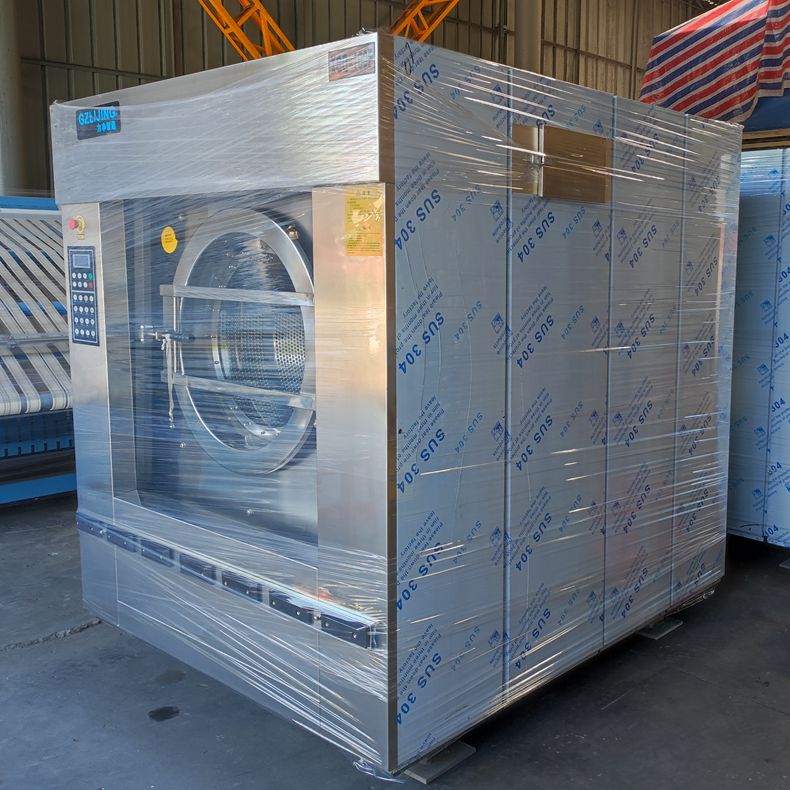 
		酒店布草专用洗涤设备,床单浴巾全自动洗脱机
		