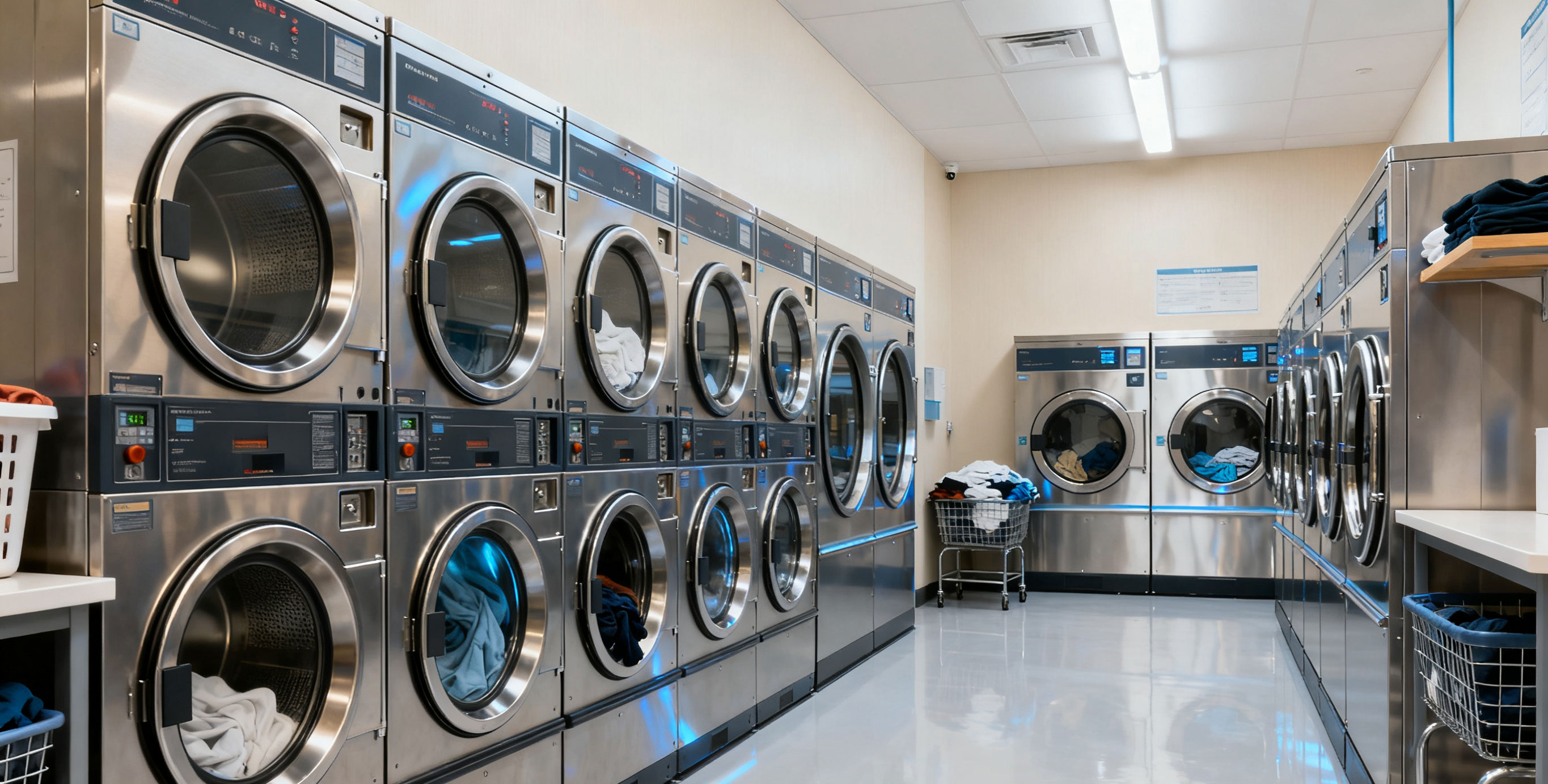 为压力不再，医院洗衣机轻松应对大量床单处理